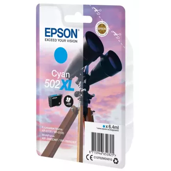 Tinteiro Epson 502XL ciano 470 páginas