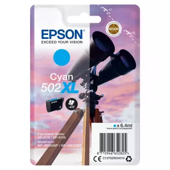 Tinteiro Epson 502XL ciano 470 páginas