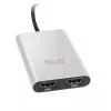 Adaptador CLUB3D Thunderbolt 3 para HDMI 2.0 duplo