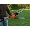 Tesoura elétrica para árvores Black & Decker PS7525-QS, 800 W corrente elétrica, 25 cm lâmina, 22 mm capacidade de corte, 3,8 kg
