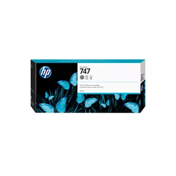 Tinteiro HP 747 300 ml cinzento DesignJet