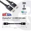 Cabo CLUB3D DisplayPort 1.4 HBR3 8K 28AWG M/M 3m /9,84ft