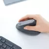 Rato ergonómico sem fios Logitech MX Vertical, MX Vertical, 4000 DPI, RF Wireless + Bluetooth, para destros, grafite, uso de escritório