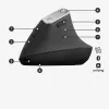 Rato ergonómico sem fios Logitech MX Vertical, MX Vertical, 4000 DPI, RF Wireless + Bluetooth, para destros, grafite, uso de escritório