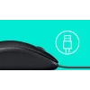Rato Logitech B110 Silent com fio USB preto