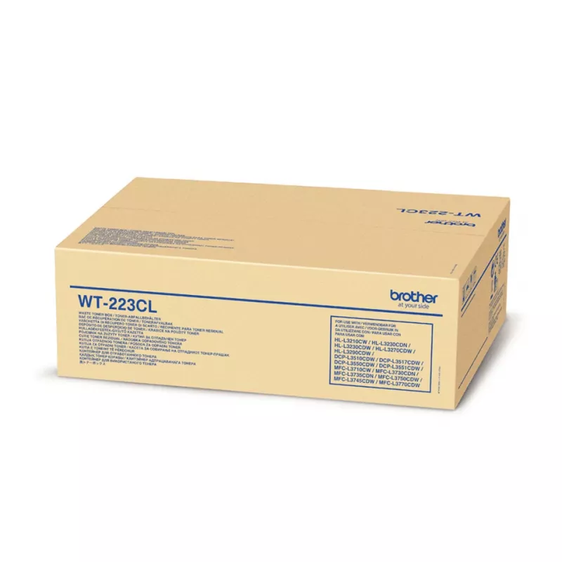 Peça/acessório de impressora/scanner Brother WT-223CL depósito de toner residual 1 unid.