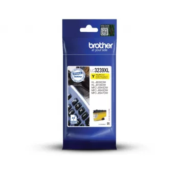 Cartucho Brother LC-3239XLY amarelo 5000 páginas (HL-J6000/6100/MFC-J5945/6945/6947)