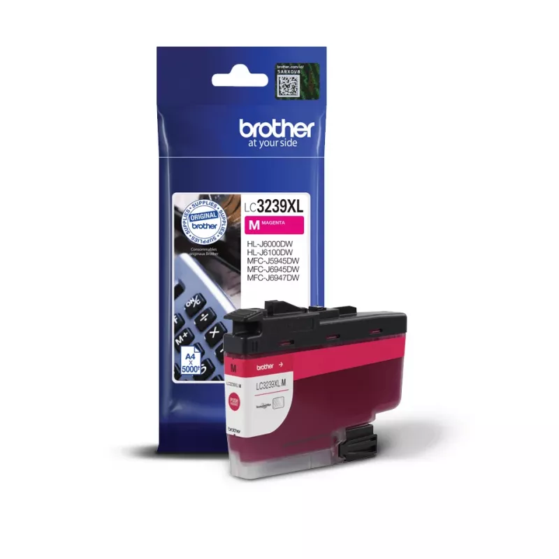 Cartucho Brother LC-3239XLM tinta vermelha 5000 páginas (HL-J6000/6100/MFC-J5945/6945/6947)