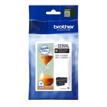 Cartucho de tinta Brother LC3235XLBK, 1 unid., original, alta capacidade (XL), preto