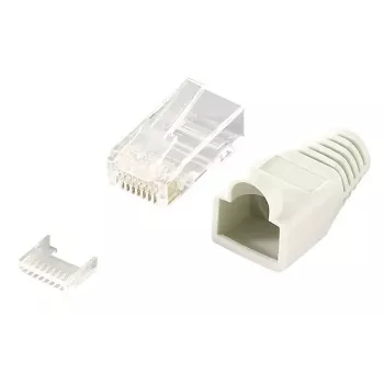 Ficha RJ45 LogiLink MP0023 cinzento