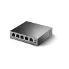 Switch TP-Link 5 portas Gigabit Desktop PoE com 4 portas, não gerido, Gigabit Ethernet (10/100/1000), Power over Ethernet (PoE)