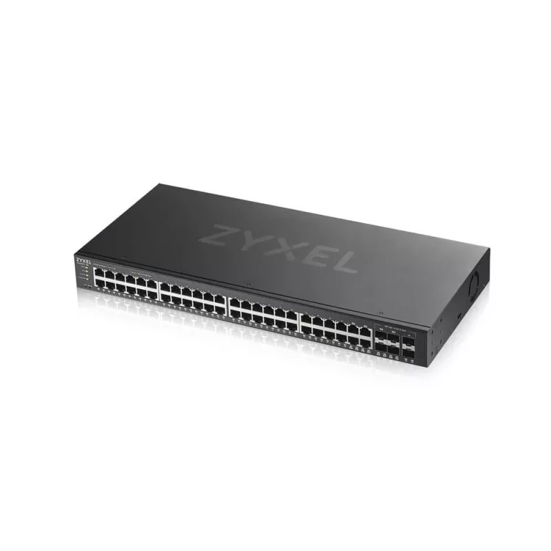 Zyxel GS1920-48V2 gerido Gigabit Ethernet (10/100/1000) preto