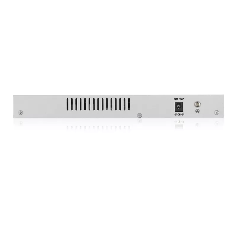 Zyxel GS1200-8HP v2 gerido Gigabit Ethernet (10/100/1000) Power over Ethernet (PoE) cinzento