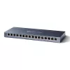 Switch de rede TP-Link 16 portas Gigabit Desktop, não gerido, Gigabit Ethernet (10/100/1000), full duplex