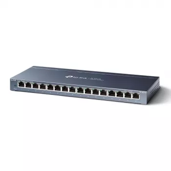 Switch de rede TP-Link 16 portas Gigabit Desktop, não gerido, Gigabit Ethernet (10/100/1000), full duplex
