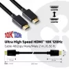Cabo CLUB3D Ultra High Speed HDMI 4K120Hz, 8K60Hz certificado 48 Gbit/s M/M 2 m