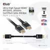Cabo CLUB3D Ultra High Speed HDMI 4K120Hz, 8K60Hz certificado 48 Gbit/s M/M 2 m