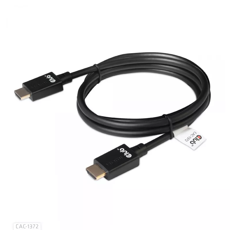 Cabo CLUB3D Ultra High Speed HDMI 4K120Hz, 8K60Hz certificado 48 Gbit/s M/M 2 m