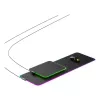 Tapete de rato gaming STEELSERIES QcK Prism Cloth XL — superfície de tecido, 900×300 mm, 4 mm de espessura, retroiluminação RGB