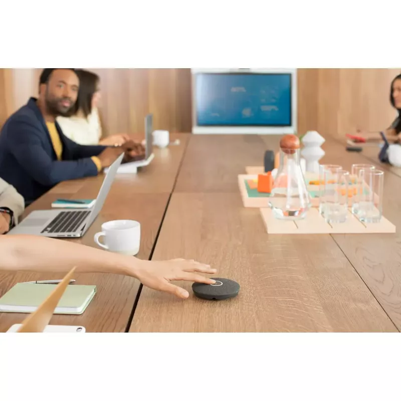Microfone de mesa Logitech Rally Mic Pod