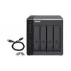 Caixa QNAP TR-004 de 4 baías - 2.5/3.5 polegadas - Serial ATA II - 0,1,5,10,JBOD - 3.2 Gen 1 (3.1 Gen 1) - USB Type-C