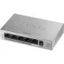 Zyxel GS1005HP Gigabit Ethernet não gerido (10/100/1000) Power over Ethernet (PoE) prateado