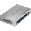 Zyxel GS1005HP Gigabit Ethernet não gerido (10/100/1000) Power over Ethernet (PoE) prateado