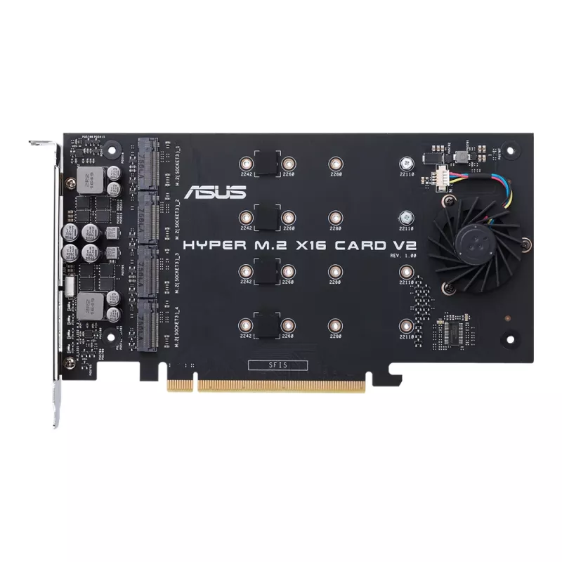 ASUS HYPER M.2 X16 CARD V2 placa de interface / adaptador, interna