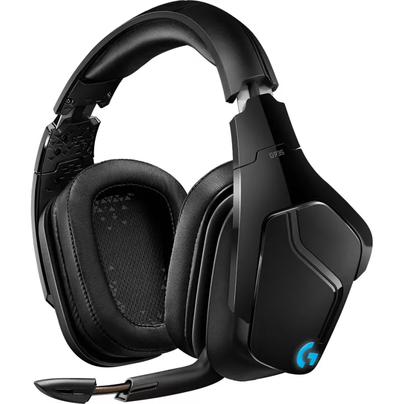Headset gaming LOGITECH G935 Wireless 7.1 Surround Sound Lightsync – 2,4 GHz
