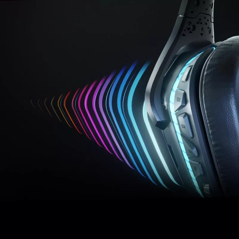 Headset gaming LOGITECH G935 Wireless 7.1 Surround Sound Lightsync – 2,4 GHz
