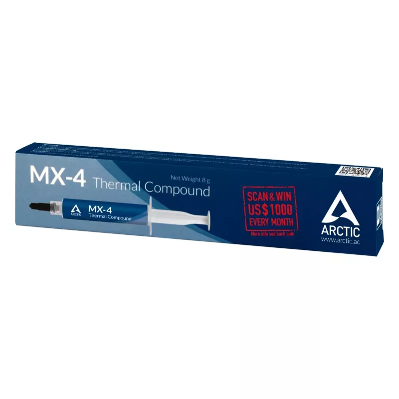 ARCTIC MX-4 (8 g) Edition 2019 – Pasta térmica de alto desempenho