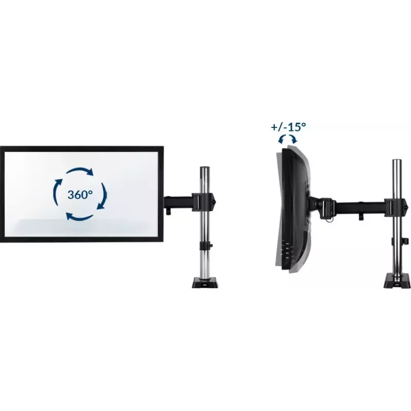 ARCTIC Z1 (Gen 3) - Braço de monitor para montagem na mesa com hub USB