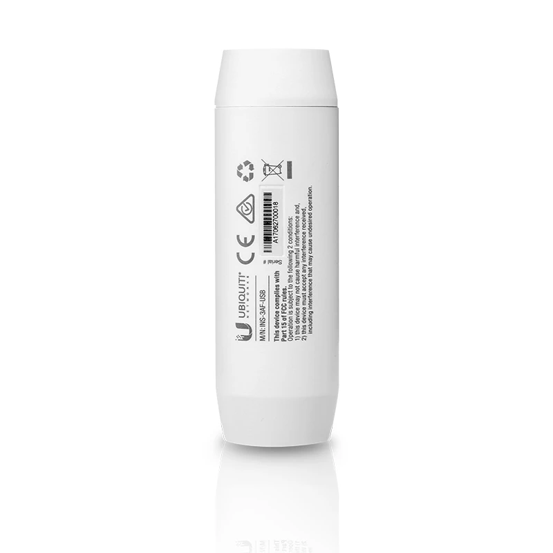 Carregador de dispositivos móveis Ubiquiti INS-3AF-USB