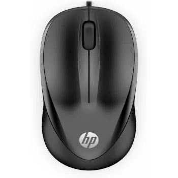 Rato com fio HP 1000, para ambas as mãos, USB Type-A, 1200 DPI, preto