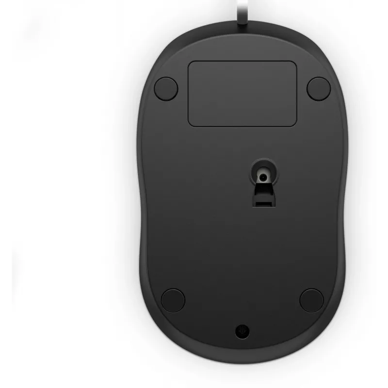 Rato com fio HP 1000, para ambas as mãos, USB Type-A, 1200 DPI, preto