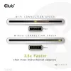 Adaptador CLUB3D USB 3.2 Gen1 Type-A para RJ45 2.5Gbps