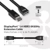 Cabo de extensão CLUB3D DisplayPort 1.4 HBR3 8K60Hz M/F 2m