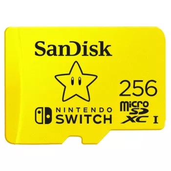 Cartão de memória SanDisk 256 GB MicroSDXC SDSQXAO-256G-GNCZN