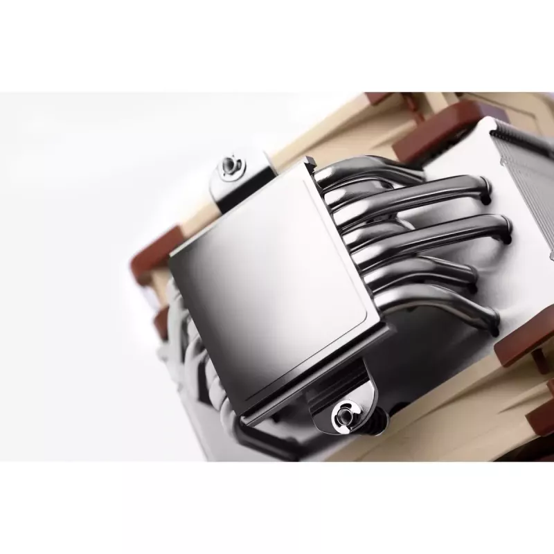 Dissipador de CPU Noctua NH-U12A 120 mm, ventoinha dupla, base de cobre, dissipador de alumínio, PWM, para vários sockets Intel/AMD