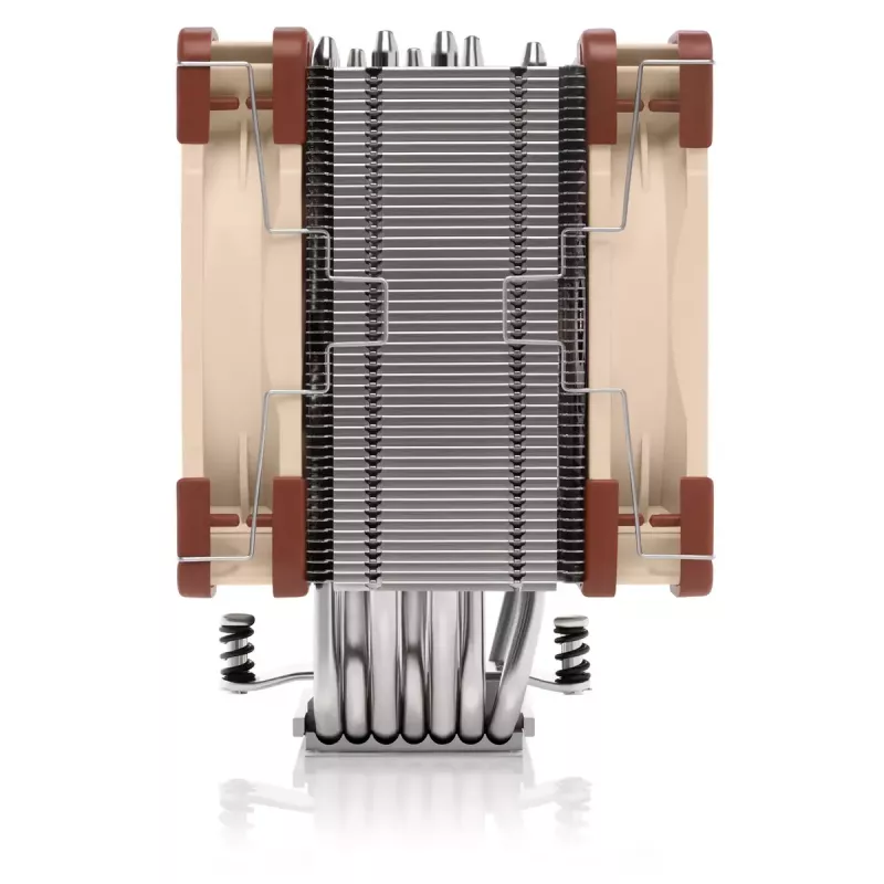 Dissipador de CPU Noctua NH-U12A 120 mm, ventoinha dupla, base de cobre, dissipador de alumínio, PWM, para vários sockets Intel/AMD