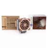 Dissipador de CPU Noctua NH-U12A 120 mm, ventoinha dupla, base de cobre, dissipador de alumínio, PWM, para vários sockets Intel/AMD