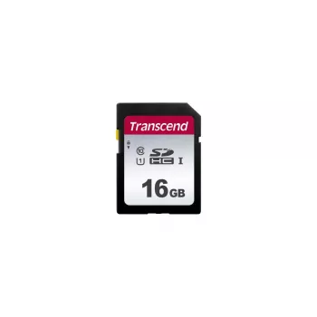 Cartão de memória flash Transcend 16 GB SDHC Classe 10 TS16GSDC300S