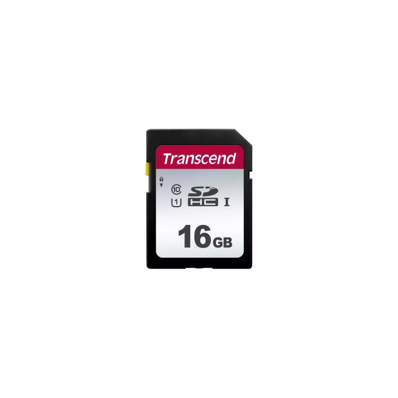 Cartão de memória flash Transcend 16 GB SDHC Classe 10 TS16GSDC300S