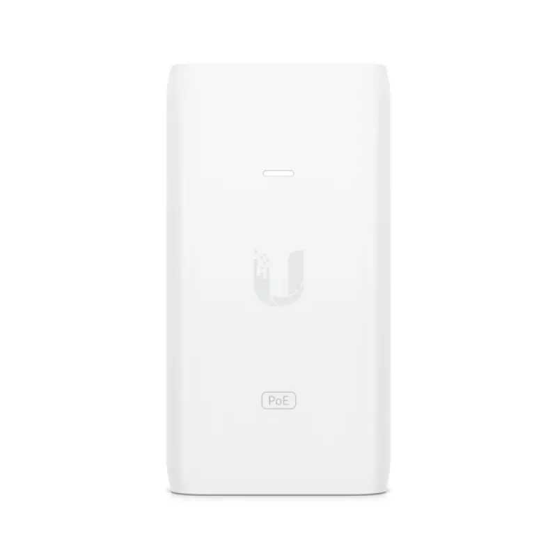 Ubiquiti U-POE-AF injetor PoE, 802.3af, 48 V, 15 W, Gigabit Ethernet, branco