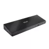CLUB3D CSV-1562 é uma docking station universal de carregamento USB3.2 Gen1 Type-C Triple 4K30Hz e certificada DisplayLink®. A docking station universal de carregamento