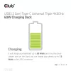 CLUB3D CSV-1562 é uma docking station universal de carregamento USB3.2 Gen1 Type-C Triple 4K30Hz e certificada DisplayLink®. A docking station universal de carregamento