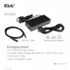 CLUB3D CSV-1562 é uma docking station universal de carregamento USB3.2 Gen1 Type-C Triple 4K30Hz e certificada DisplayLink®. A docking station universal de carregamento