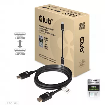 Cabo CLUB3D Ultra-High-Speed HDMI 4K120Hz, 8K60Hz 48Gbps M/M 3 m/ 9.84ft