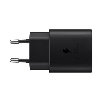 Carregador Samsung EP-TA800 Telemóvel Preto AC Carregamento rápido Interior