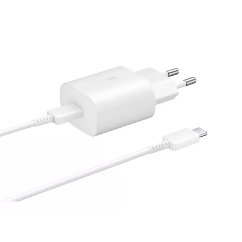 Samsung EP-TA800 Carregador rápido de parede para telemóvel branco para interior
